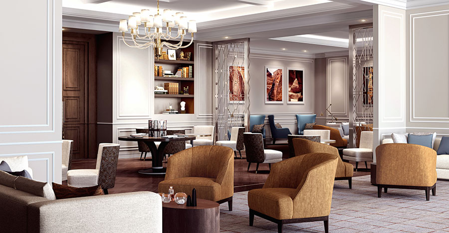 The Owner's Lounge at The Ritz-Carlton Residences, Amman